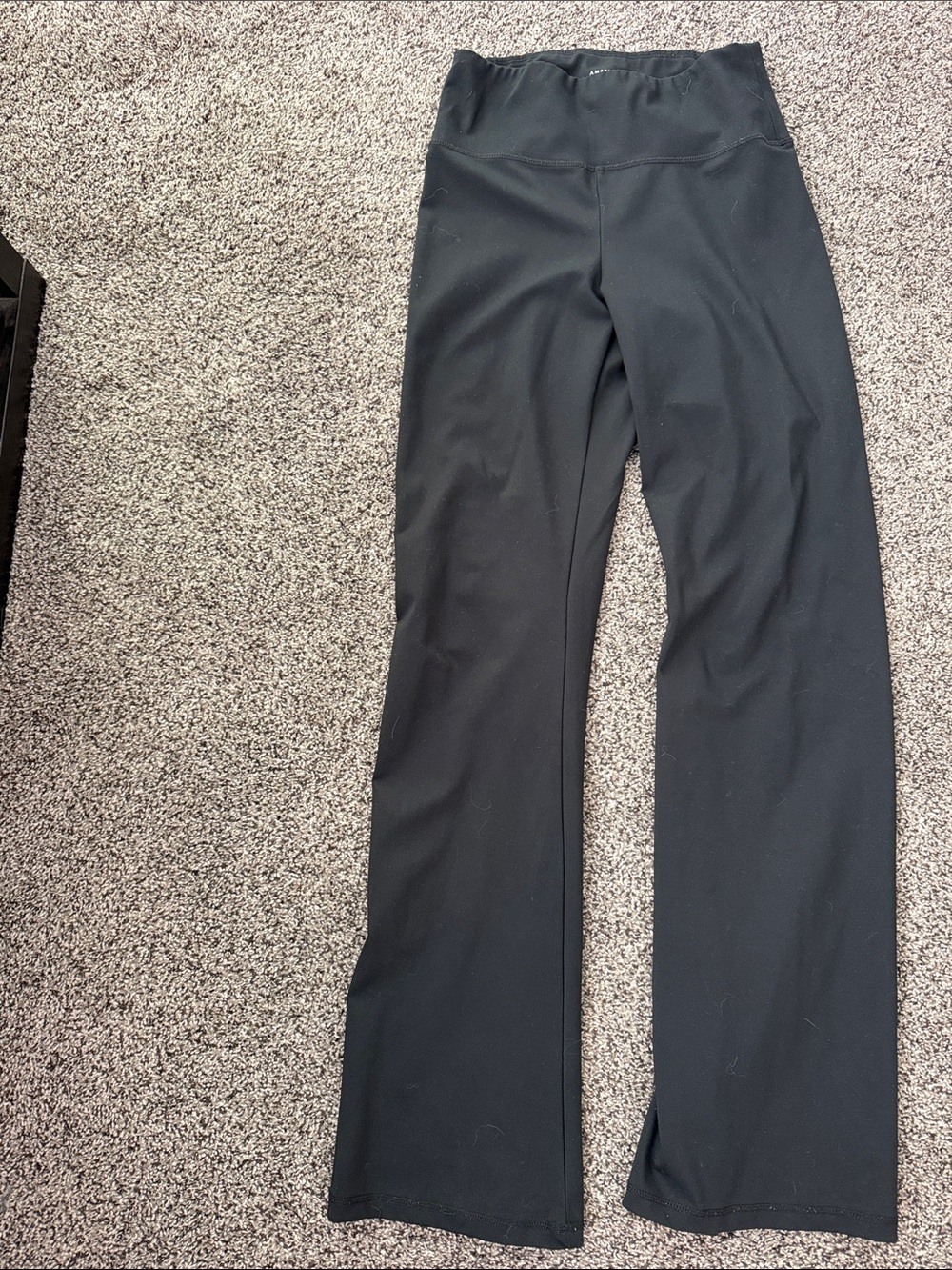 American Eagle Outfitters Black Boot Cut Flare Leggings
